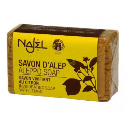 Miniaturka artykułu - NAJEL Mydło z Aleppo Cytryna, 100g 