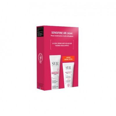 SVR SENSIFINE AR Zestaw CREME krem przeciw zaczerwienieniom, 40ml + CREME krem z ochroną przeciwsłoneczną SPF 50+, 50ml
