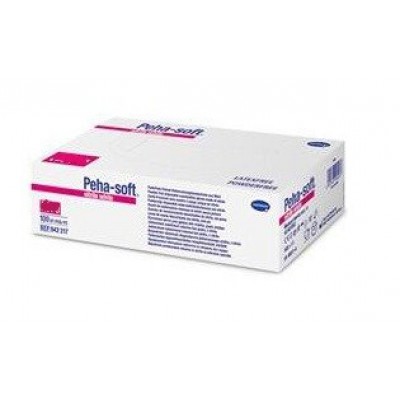 Miniaturka artykułu - Rękawice PEHA-SOFT diagnostyczne nitrile white XS, 200szt.