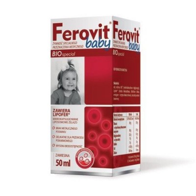 Miniaturka artykułu - FEROVIT Bio Special Baby zawiesina, 50ml