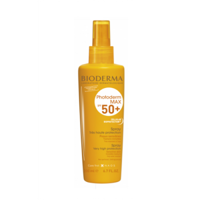 Miniaturka artykułu - BIODERMA PHOTODERM MAX Spray SPF 50+, 200ml