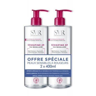 Miniaturka artykułu - SVR SENSIFINE AR Płyn micelarny, 2x400ml