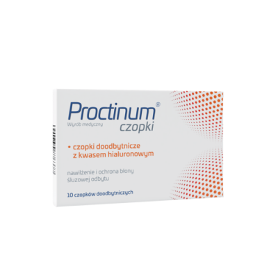 Proctinum czopki, 10 czop.