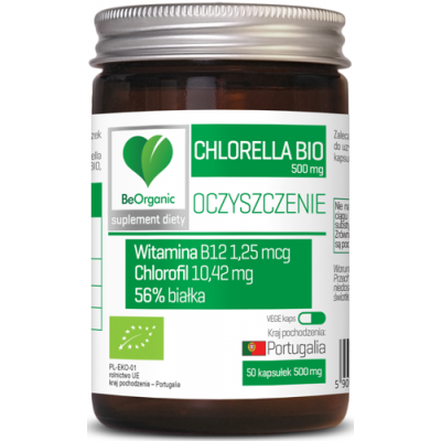 Miniaturka artykułu - ALINESS Chlorella Bio 500mg 50 kapsułek
