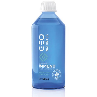 Miniaturka artykułu - GEONATURALS Immuno Health&Protection Krzem 100 mg + cynk 15 mg, 500ml