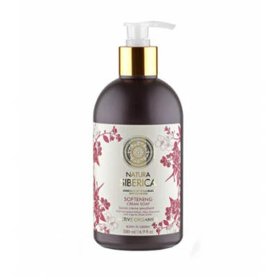 Miniaturka artykułu - Natura Siberica Krem mydło zmiękczające, 500ml