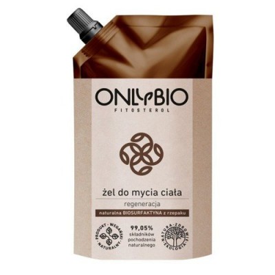 Miniaturka artykułu - OnlyBio Żel do ciała olej ze słonecznika zapas, 500 ml
