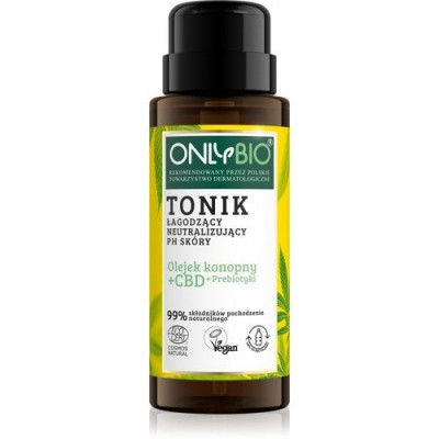 Miniaturka artykułu - OnlyBio Tonik łagodzący, neutralizujący pH sk&oacute;ry, 300ml