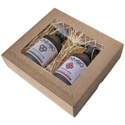 Miniaturka artykułu - OnlyBio zestaw płyn micelarny do demakijażu + żel do mycia ciała nawilżanie i odżywianie, 250ml+250ml