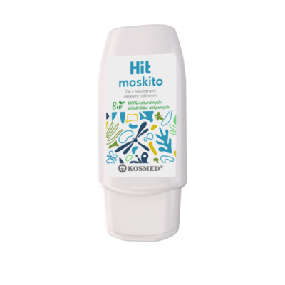 Miniaturka artykułu - KOSMED HIT Żel przeciw komarom i kleszczom, 50ml