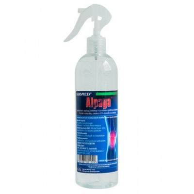 Miniaturka artykułu - KOSMED Alpaga płyn rozgrzewający do stosowania na skórę, 500ml