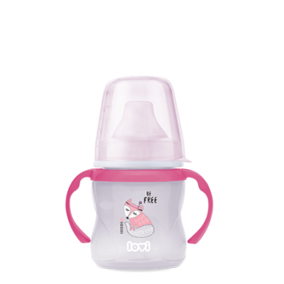 Miniaturka artykułu - LOVI Kubek niekapek Indian Summer Girl 6m+ 150ml, 1szt.