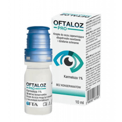 Miniaturka artykułu - Oftaloz Pro Krople do oczu, 10 ml