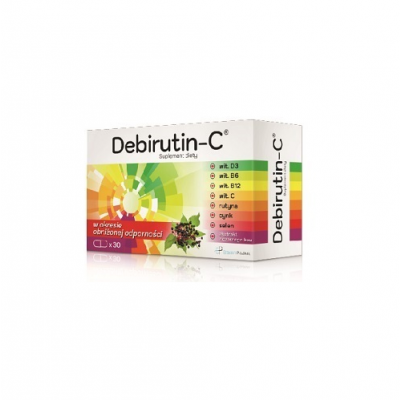 Miniaturka artykułu - Debirutin C, 30 kapsułek