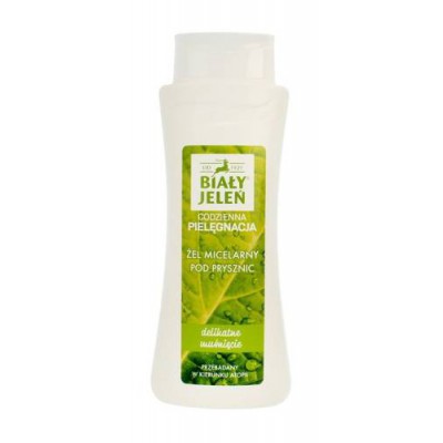 Miniaturka artykułu - BIAŁY JELEŃ Żel micelarny pod prysznic, 300ml