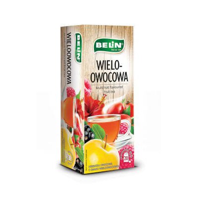 BELIN Herbatka wieloowocowa, 20 torebek