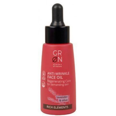 Miniaturka artykułu - GRN Rich Elements Lawenda & Oliwa Olejek przeciwzmarszczkowy, 50ml
