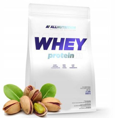 Miniaturka artykułu - Allnutrition Whey Protein Pistachio, 908g