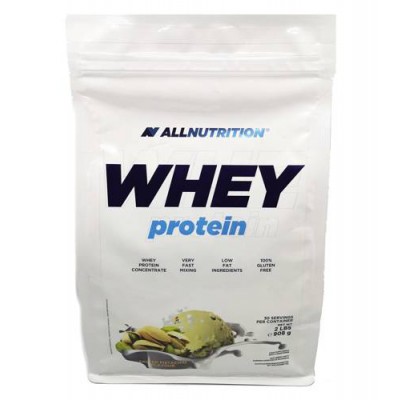 Miniaturka artykułu - Allnutrition Whey Protein, Salted Pistachio, 908g
