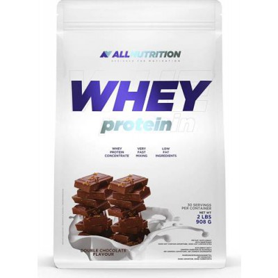 Allnutrition Whey Protein Double Chocolate - 908g