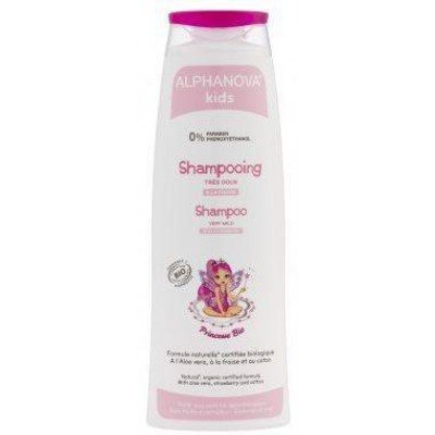 Miniaturka artykułu - ALPHANOVA KIDS Princesse Bio Szampon dla dziewczynek, 250ml