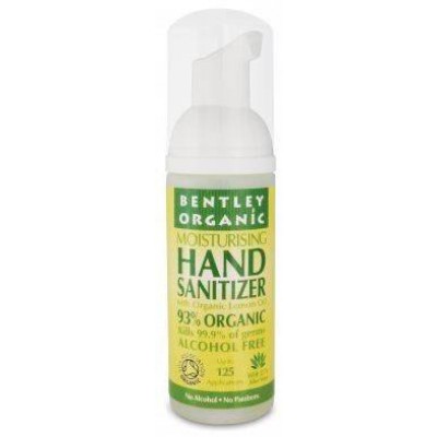 Miniaturka artykułu - BENTLEY ORGANIC Antybakteryjna Pianka do mycia rąk limonkowa, 50ml