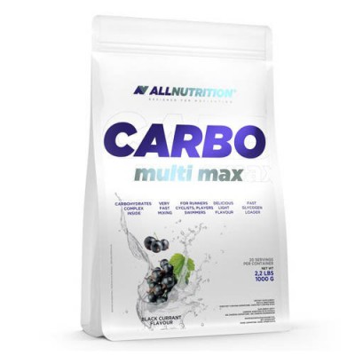 Allnutrition Carbo multi max black currant (czarna porzeczka), 1000g
