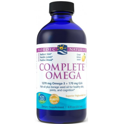 Miniaturka artykułu - NORDIC NATURALS Complate Omega - Lemon, 237ml 