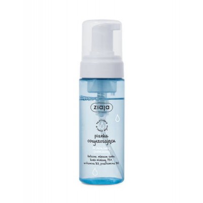Miniaturka artykułu - ZIAJA Pianka oczyszczająca do sk&oacute;ry suchej, 150ml