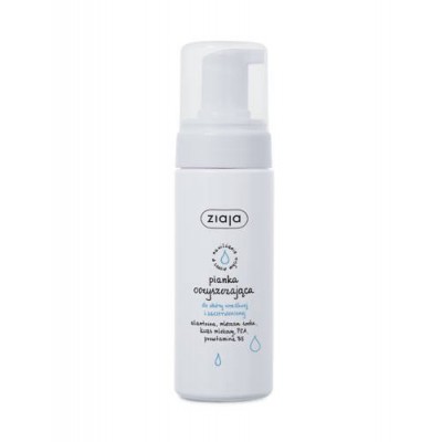 Miniaturka artykułu - ZIAJA Pianka oczyszczająca do sk&oacute;ry wrażliwej, 150ml