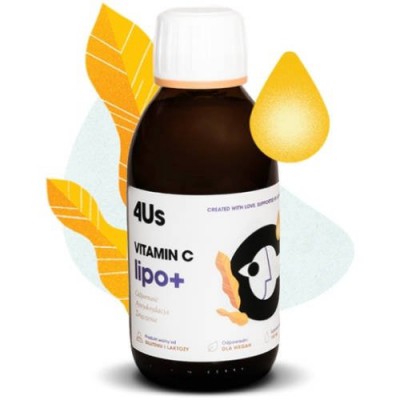 Miniaturka artykułu - 4US, Vitamin C lipo +, 150ml