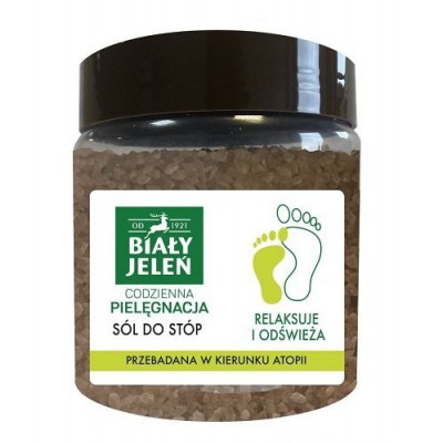 BIAŁY JELEŃ S&oacute;l do st&oacute;p, 500g