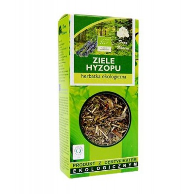 Miniaturka artykułu - DARY NATURY Herbatka Ekologiczna Ziele Hyzopu, 50g