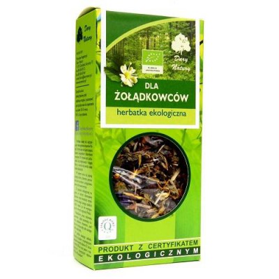 Miniaturka artykułu - DARY NATURY Herbatka Ekologiczna Dla Żołądkowc&oacute;w, 50g