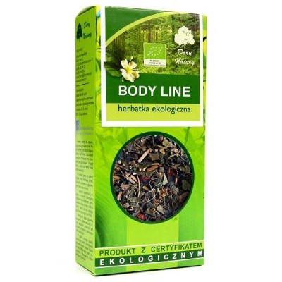 Miniaturka artykułu - DARY NATURY Herbatka Ekologiczna Body Line, 50g