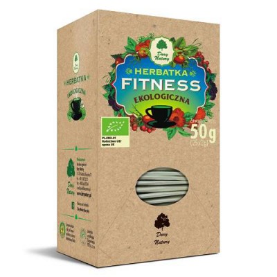 Miniaturka artykułu - DARY NATURY Herbatka Ekologiczna Fitness, 25x2g
