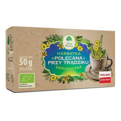 Miniaturka artykułu - DARY NATURY Herbatka Ekologiczna Polecana przy Trądziku, 25x2,0g