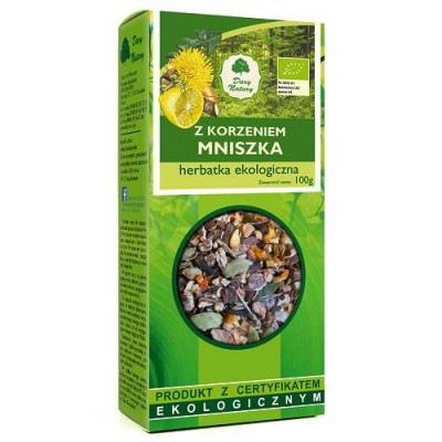 Miniaturka artykułu - DARY NATURY Herbatka Ekologiczna z Korzeniem Mniszka, 100g