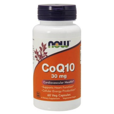 Miniaturka artykułu - Now Foods Koenzym Q10 30mg, 60 kaps.