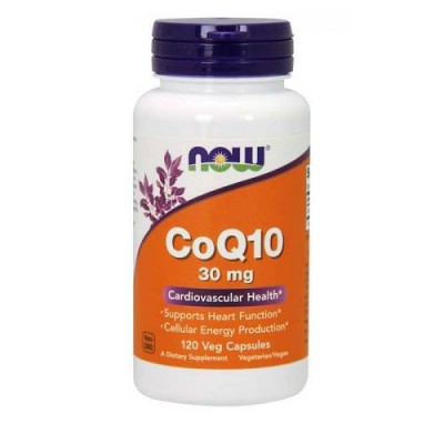 Miniaturka artykułu - Now Foods Koenzym Q10 30 mg, 120 kaps.