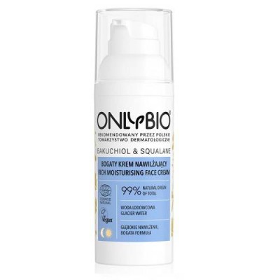 Miniaturka artykułu - OnlyBio Bogaty krem nawilżający, 50ml