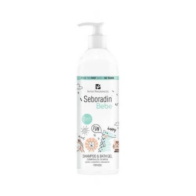 Miniaturka artykułu - SEBORADIN BEBE Szampon & Żel do mycia, 500 ml