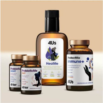 Miniaturka artykułu - Health Labs zestaw My hormones in balance: HealMe 250ml + ProbioticMe 60kaps. + ProtectMe Immune+ 120kaps.