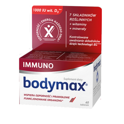 Miniaturka artykułu - Bodymax Immuno tabl. 60 tabl.