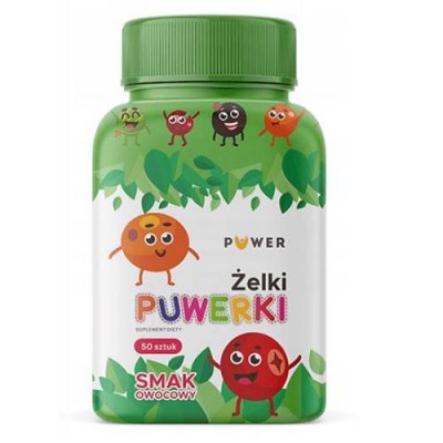Puwerki żelki, 50 szt.