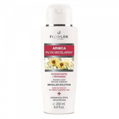 Miniaturka artykułu - FLOS-LEK ARNICA Płyn micelarny, 200ml