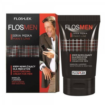 FLOS-LEK FLOSMEN Krem nawilżający dla mężczyzn, 50ml