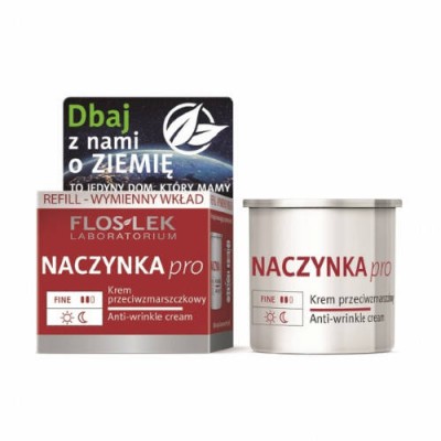 FLOS-LEK NACZYNKA pro Krem przeciwzmarszczkowy - refill, 50ml
