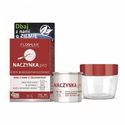 FLOS-LEK NACZYNKA pro Krem przeciwzmarszczkowy, 50ml