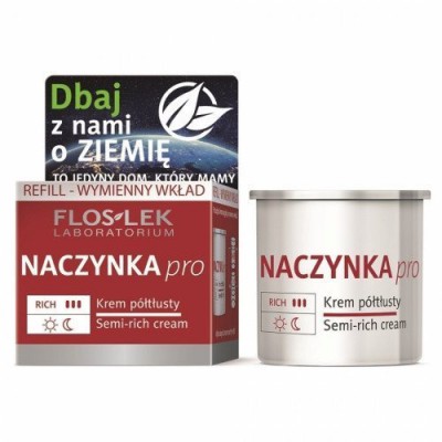 FLOS-LEK NACZYNKA pro Krem p&oacute;łtłusty, 50ml